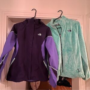 The North Face 2 in 1 Winter Fleece Lining Outdoor JACKET